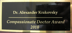 Most Compassionate Doctor of 2010